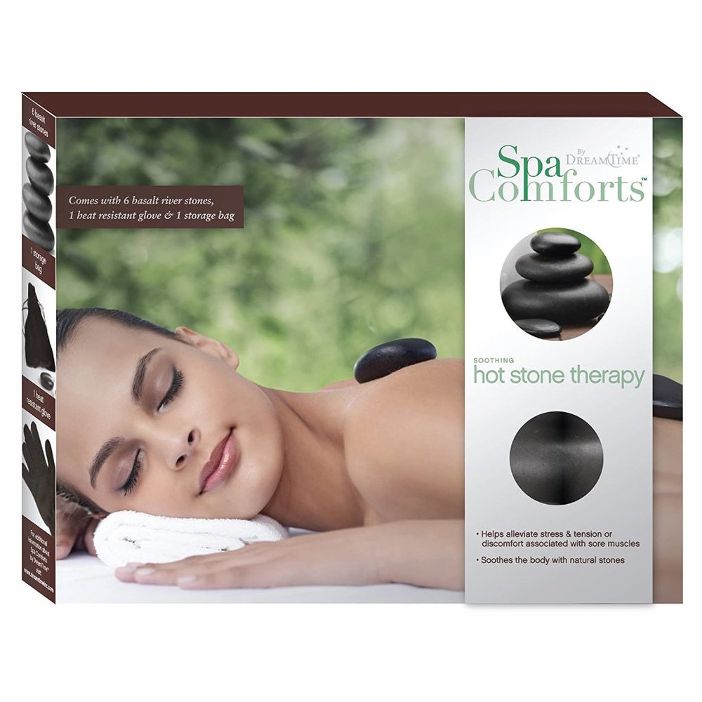 *NWT* DREAMTIME SPA COMFORTS SOOTHING HOT STONE THERAPY KIT